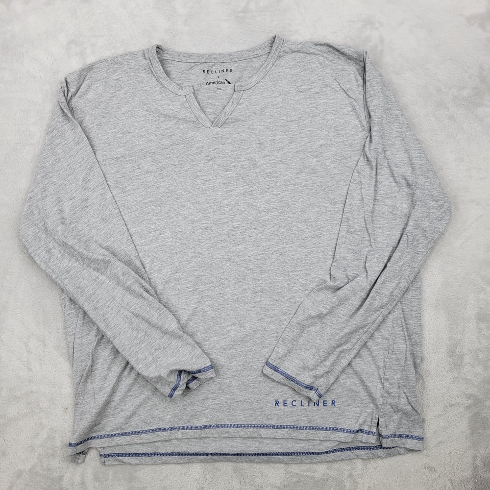 American Airlines Shirt Mens Large/XL Airplane Airport Aviation Recliner Recycle